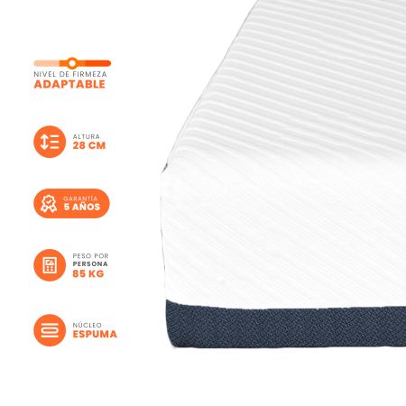 Colchón Compactado y enrollado: Adaptabilidad y Soporte en un Diseño Comprimido.