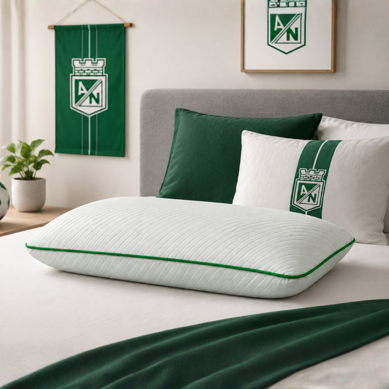 Almohada comprimida Atlético Nacional